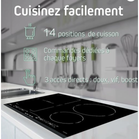 Plaque INDUCTION jamais servi  SAUTER SPI4360X