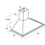 Hotte BRANDT 60 CM JAMAIS SERVI AD1006X