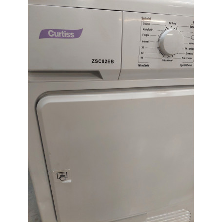 Sèche Linge 8 KG CONDENSATION  CURTIS ZSC82EB