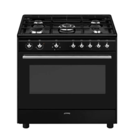 Cuisinière Mixte SMEG JAMAIS SERVI CX91GMBL