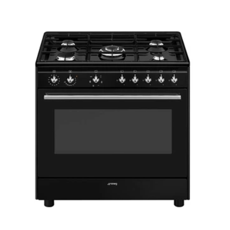 Cuisinière Mixte SMEG JAMAIS SERVI CX91GMBL